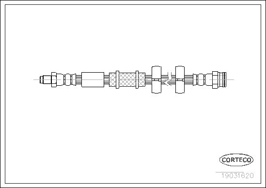 CORTECO 19031620 Brake Hose