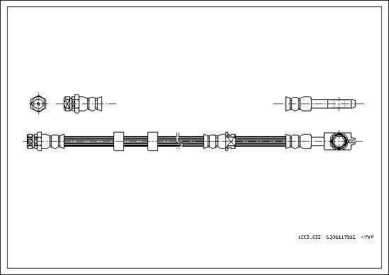 CORTECO 19031632 Brake Hose