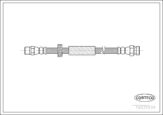 CORTECO 19031634 Brake Hose
