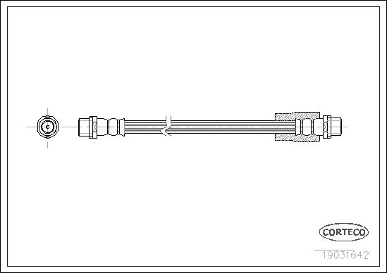 CORTECO 19031642 Brake Hose