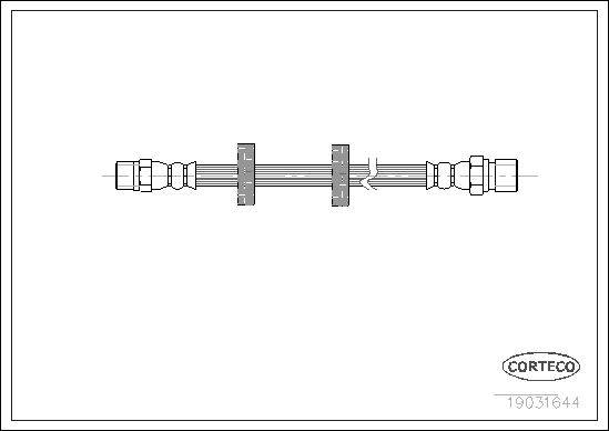 CORTECO 19031644 Brake Hose