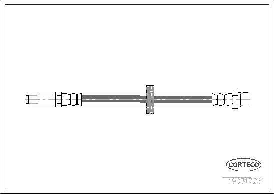 CORTECO 19031728 Brake Hose