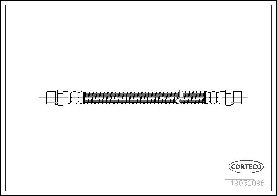 CORTECO 19032096 Brake Hose