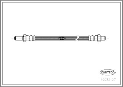Brake Hose CORTECO 19032127