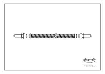 Brake Hose CORTECO 19032135