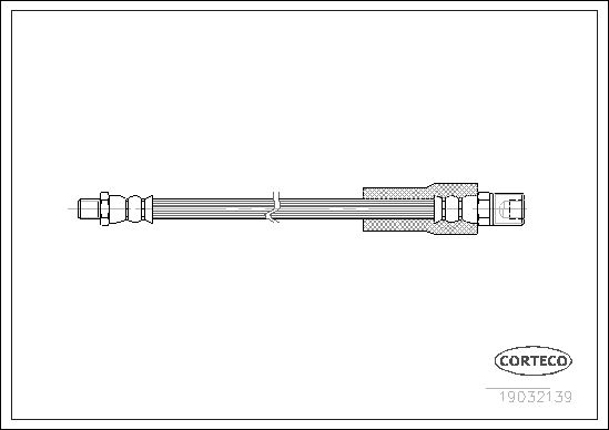 CORTECO 19032139 Brake Hose