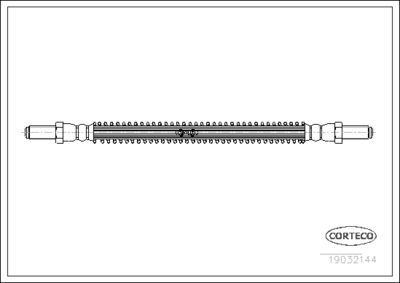 Brake Hose CORTECO 19032144
