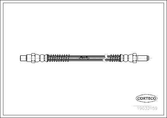 CORTECO 19032159 Brake Hose