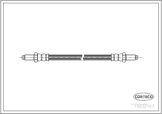 CORTECO 19032167 Brake Hose
