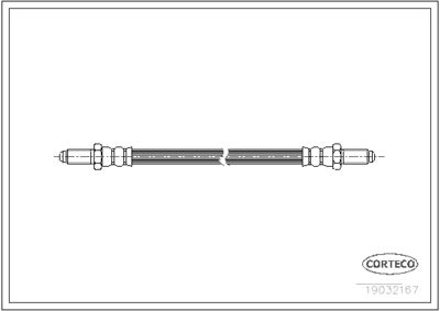 Brake Hose CORTECO 19032167