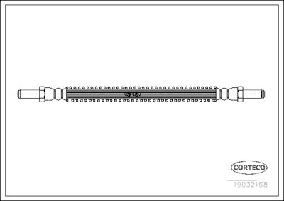 Brake Hose CORTECO 19032168