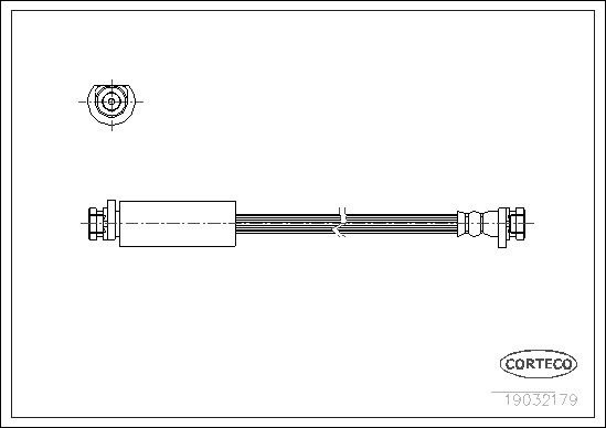 CORTECO 19032179 Brake Hose