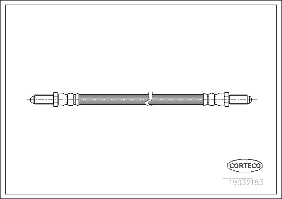 CORTECO 19032183 Brake Hose