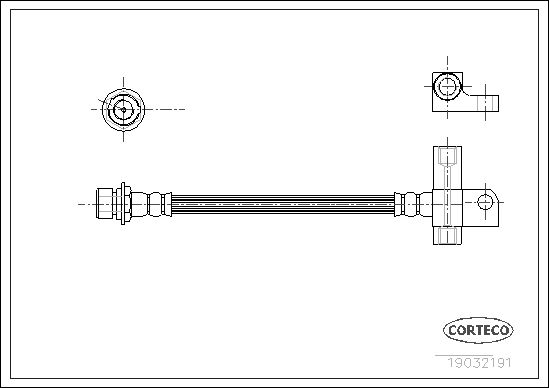 CORTECO 19032191 Brake Hose