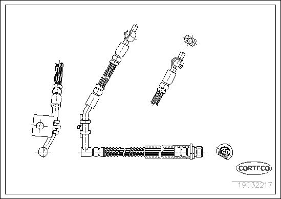 CORTECO 19032217 Brake Hose