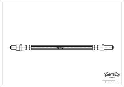 Brake Hose CORTECO 19032221