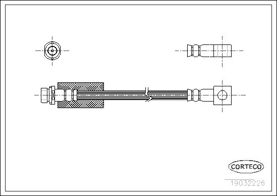 CORTECO 19032226 Brake Hose