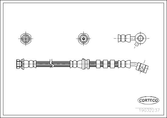 CORTECO 19032237 Brake Hose