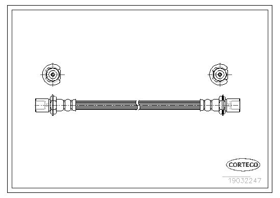 CORTECO 19032247 Brake Hose