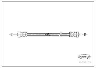 Brake Hose CORTECO 19032255