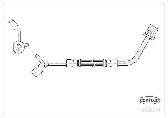 CORTECO 19032264 Brake Hose