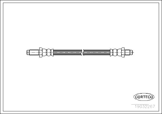CORTECO 19032267 Brake Hose