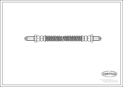Brake Hose CORTECO 19032269
