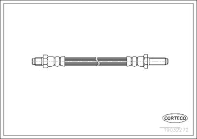 Brake Hose CORTECO 19032272