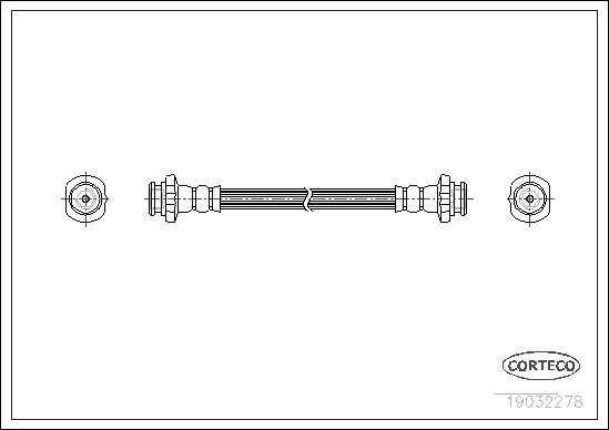 CORTECO 19032278 Brake Hose