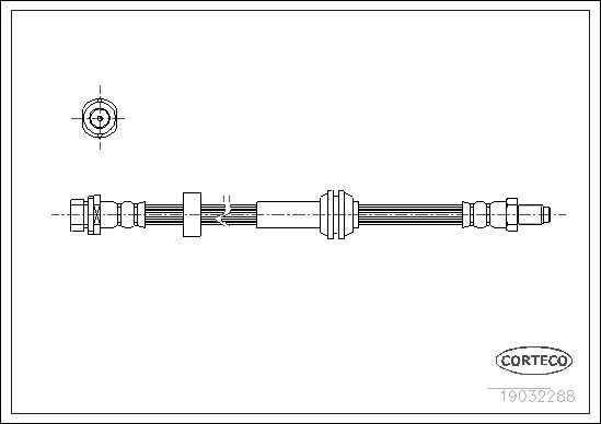 CORTECO 19032288 Brake Hose