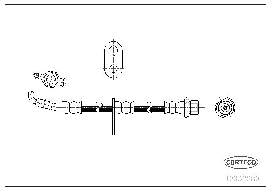 CORTECO 19032289 Brake Hose