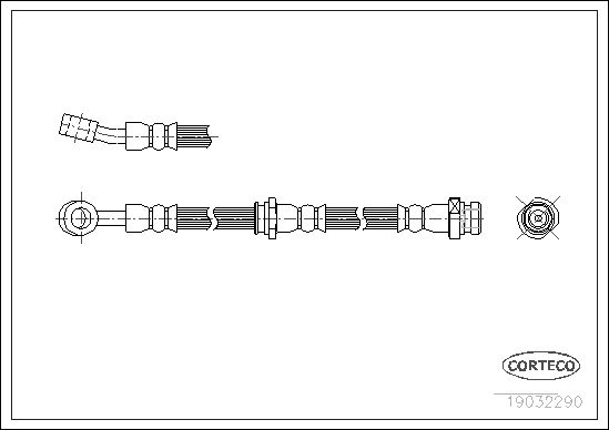CORTECO 19032290 Brake Hose
