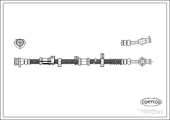 CORTECO 19032293 Brake Hose