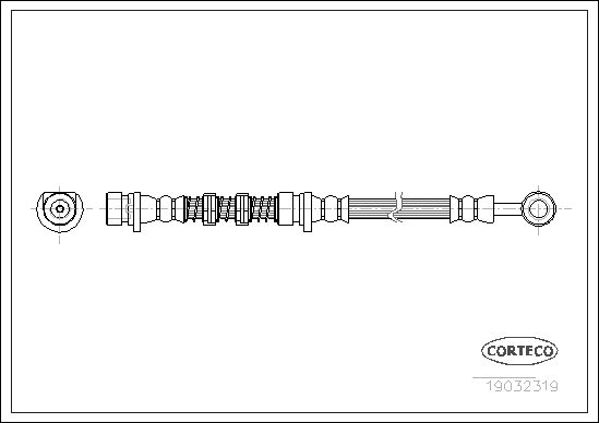 CORTECO 19032319 Brake Hose