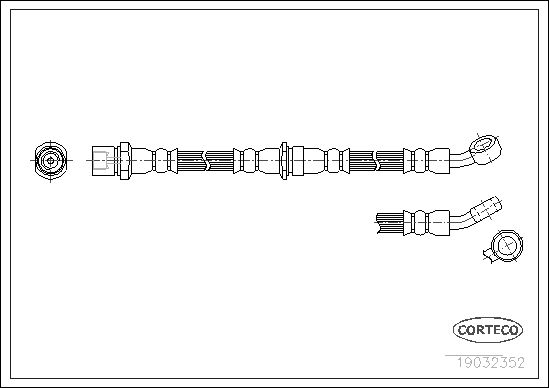 CORTECO 19032352 Brake Hose