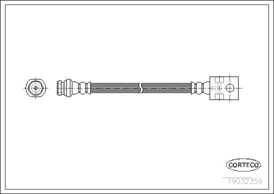 CORTECO 19032359 Brake Hose