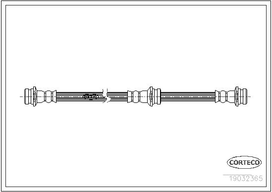 CORTECO 19032365 Brake Hose