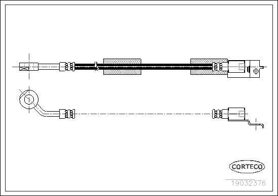 CORTECO 19032376 Brake Hose