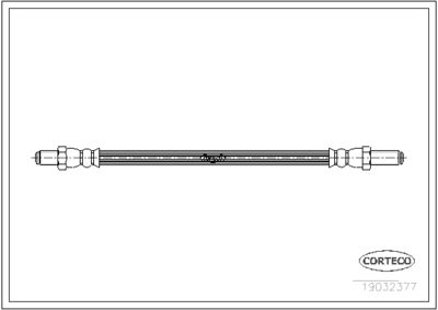 Brake Hose CORTECO 19032377
