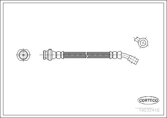 CORTECO 19032418 Brake Hose