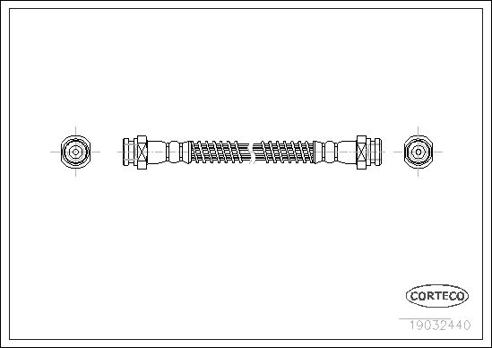 CORTECO 19032440 Brake Hose