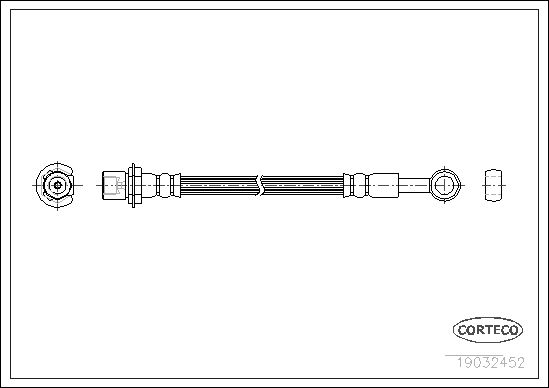 CORTECO 19032452 Brake Hose