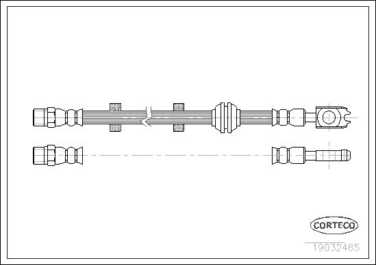 CORTECO 19032465 Brake Hose