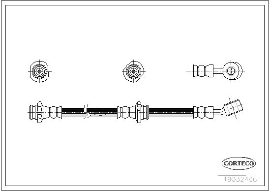 CORTECO 19032466 Brake Hose