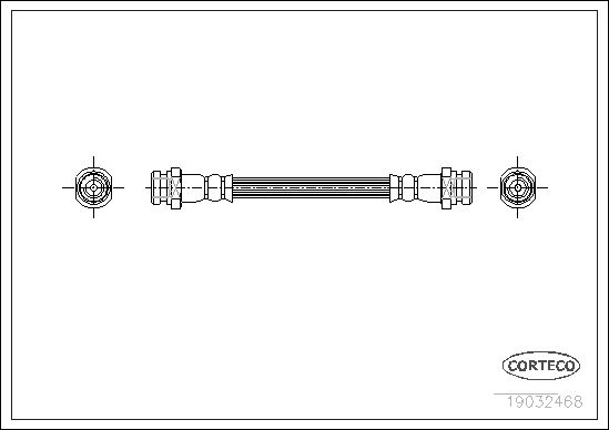 CORTECO 19032468 Brake Hose