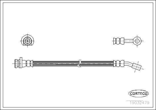 CORTECO 19032479 Brake Hose