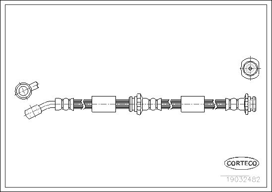 CORTECO 19032482 Brake Hose