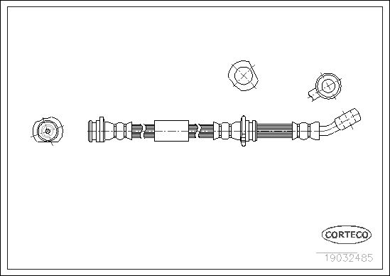CORTECO 19032485 Brake Hose