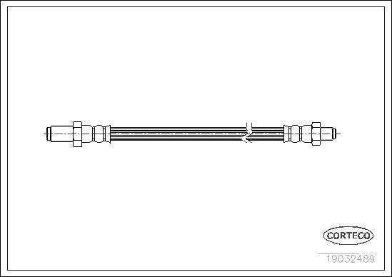 CORTECO 19032489 Brake Hose