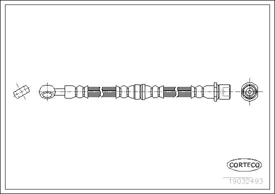 CORTECO 19032493 Brake Hose